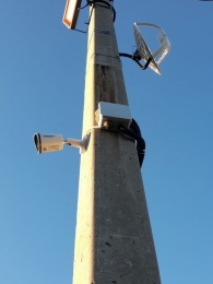 Система видеонаблюдения для строящегося загородного частного дома в удаленном районе Мордовии