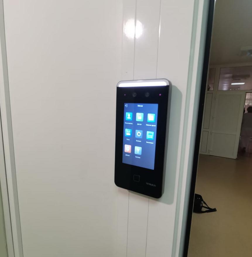 Внедрение биометрического терминала для контроля доступа в Рузаевской районной больнице