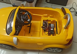 Ремонт детского электромобиля